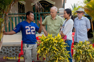 Merlin interviewed the guano miner of the Tarum bat cave, Battambang, Cambodia