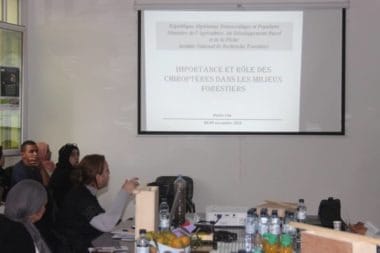 Miss Lilia Heddar from the National Institute of Forestry