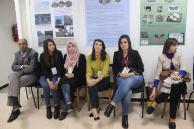 Some participants and students of the organization committee.